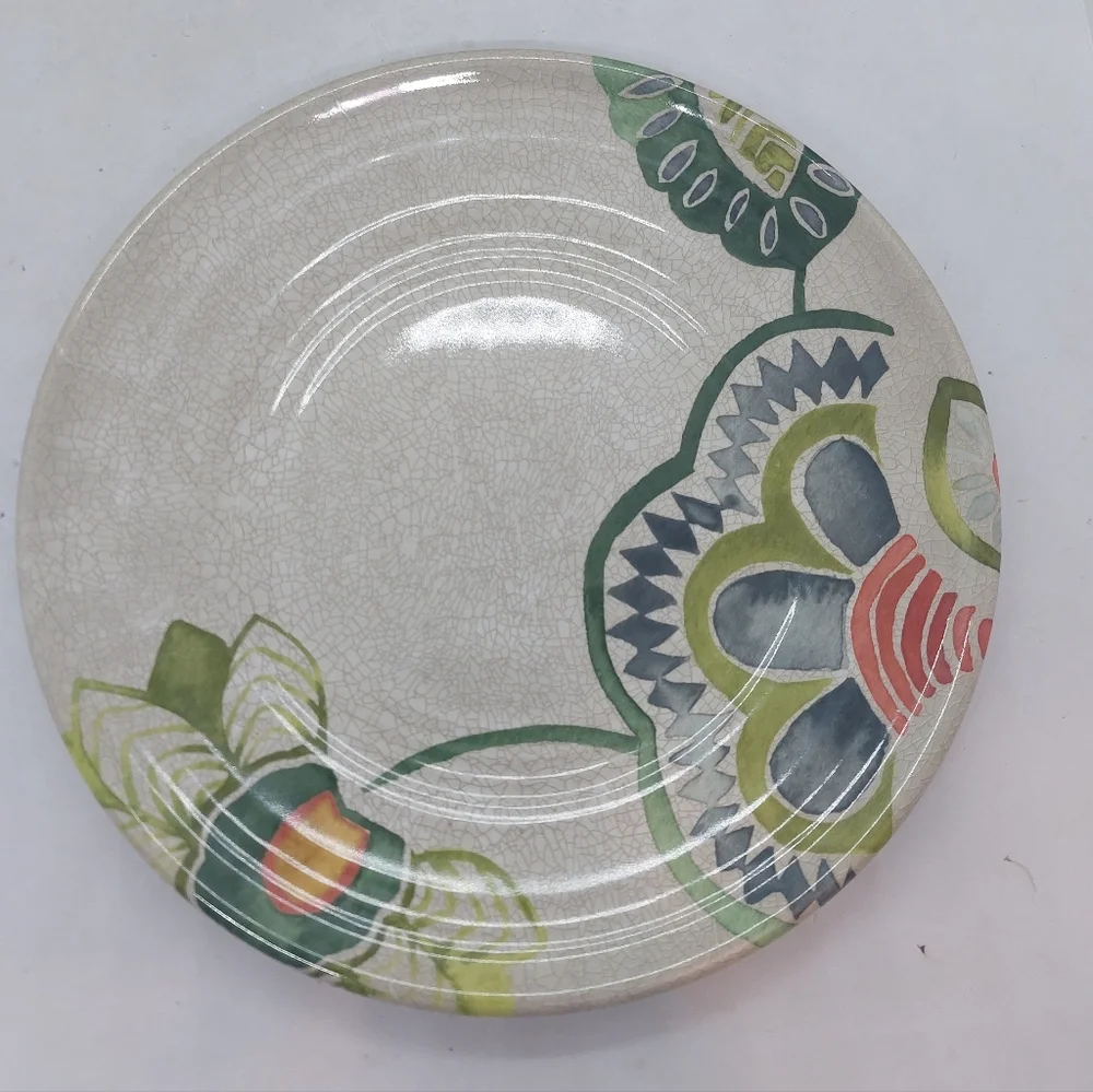 Crate and Barrel Melamine Salad Dessert Plate 8.5